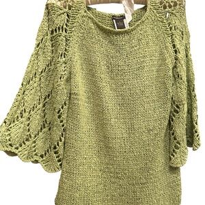 Stylish Olive Knit Top